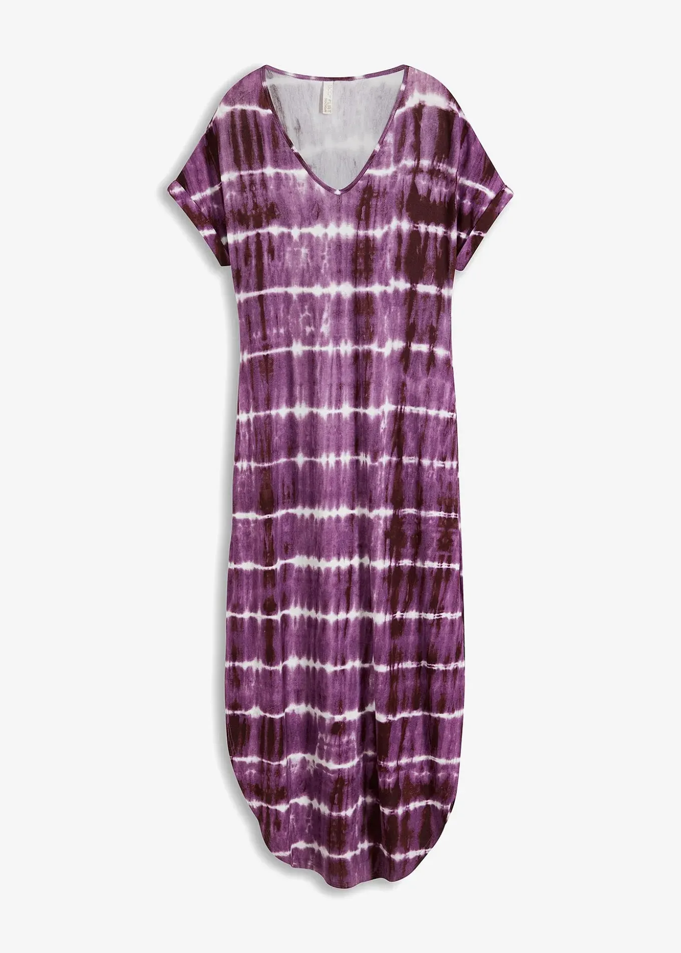 Robe longue en viscose fluide