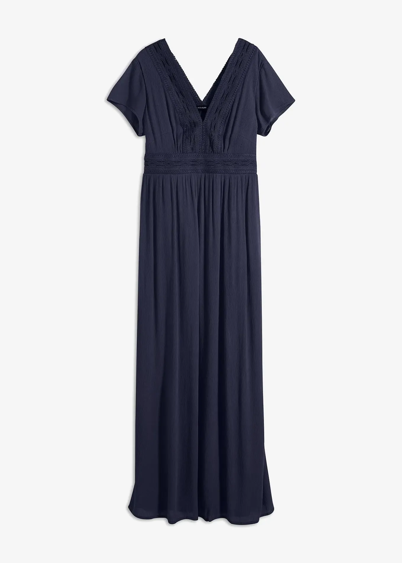 Robe longue en viscose fluide