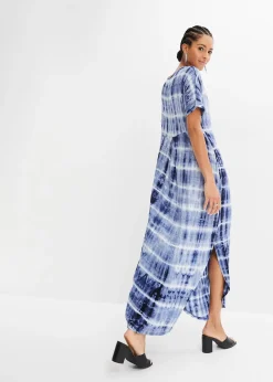 Robe longue en viscose fluide