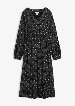 Robe longue en viscose fluide