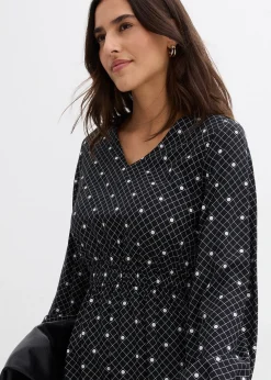 Robe longue en viscose fluide