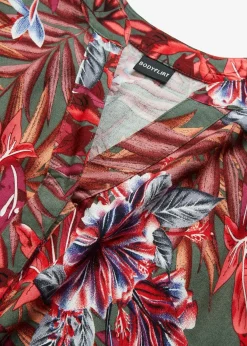 Robe longue en viscose fluide