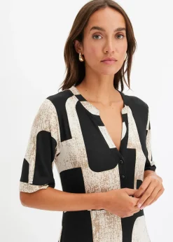 Robe longue et douce en jersey viscose