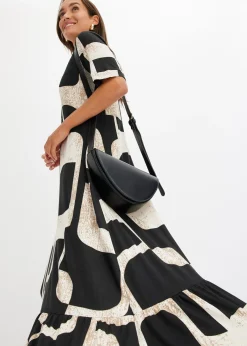 Robe longue et douce en jersey viscose