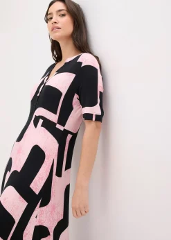 Robe longue et douce en jersey viscose