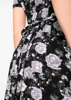 Robe longue et fluide en viscose extensible