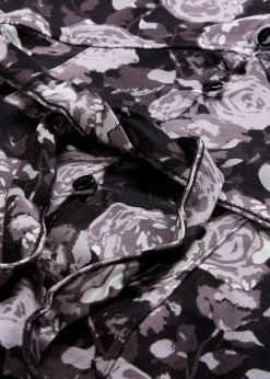 Robe longue et fluide en viscose extensible