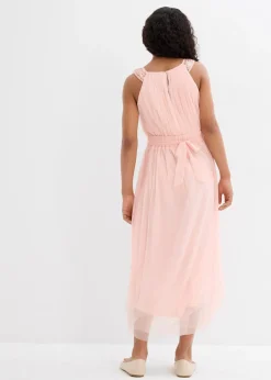 Robe longue ornée de sequins