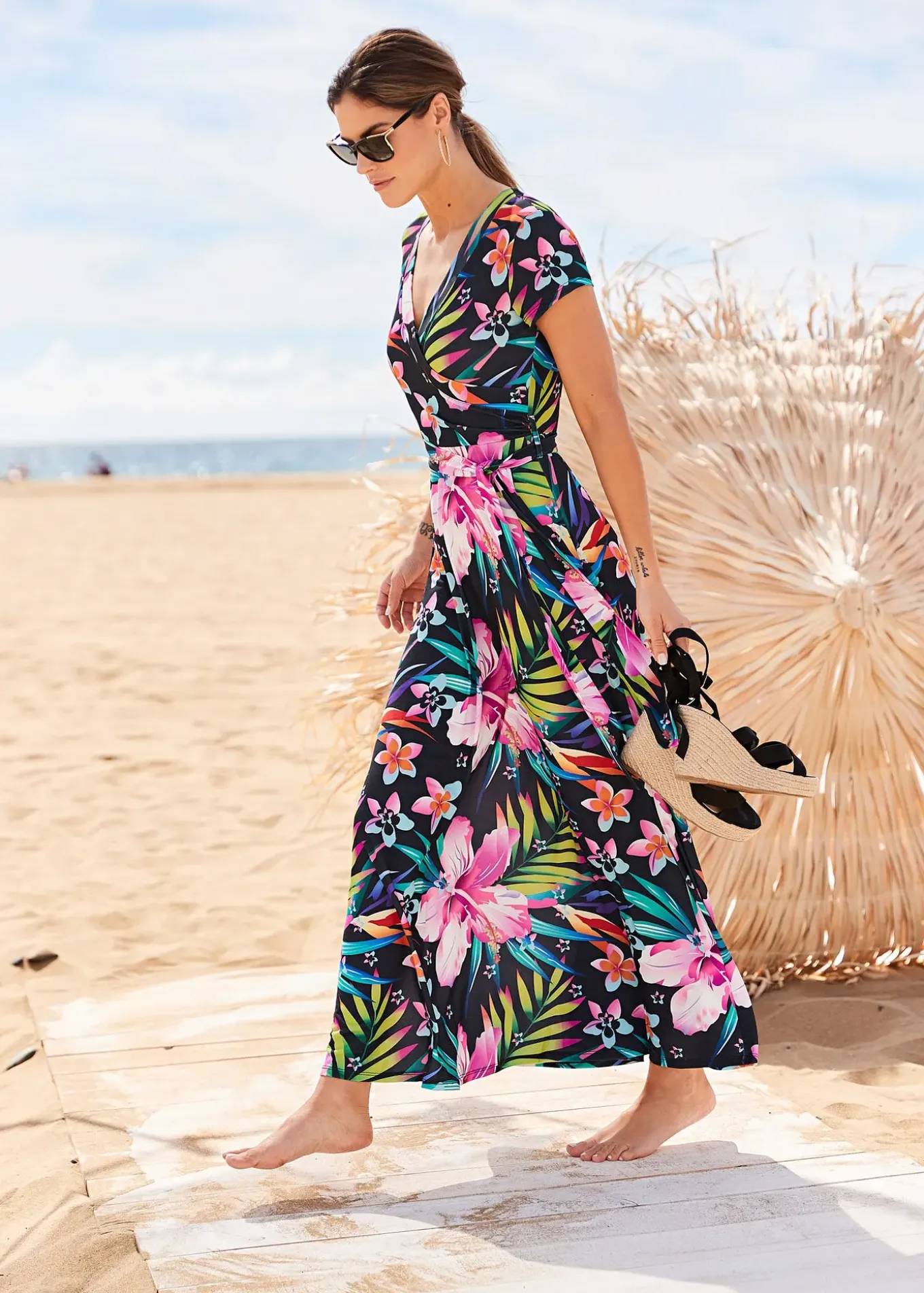 Robe longue portefeuille