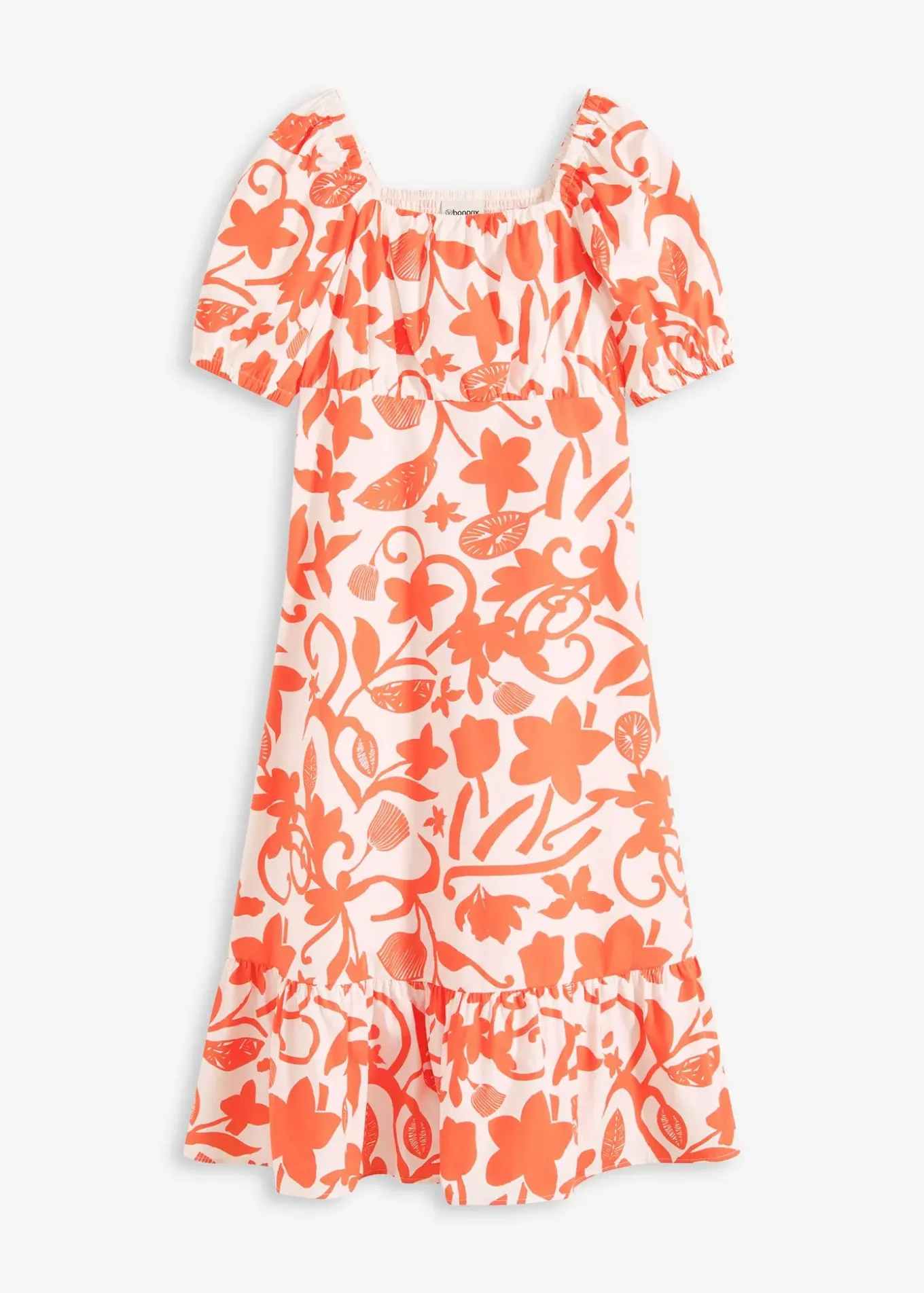 Robe midi 100% coton