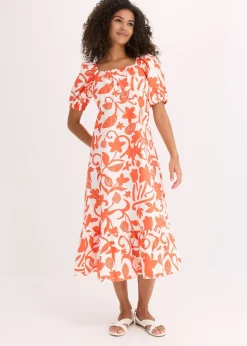 Robe midi 100% coton