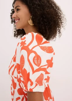 Robe midi 100% coton