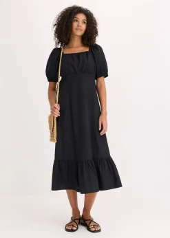 Robe midi 100% coton