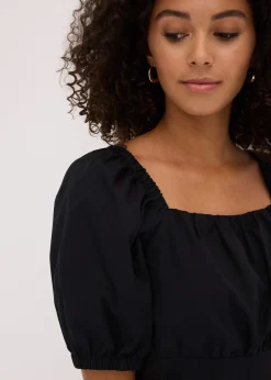 Robe midi 100% coton