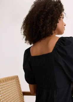 Robe midi 100% coton