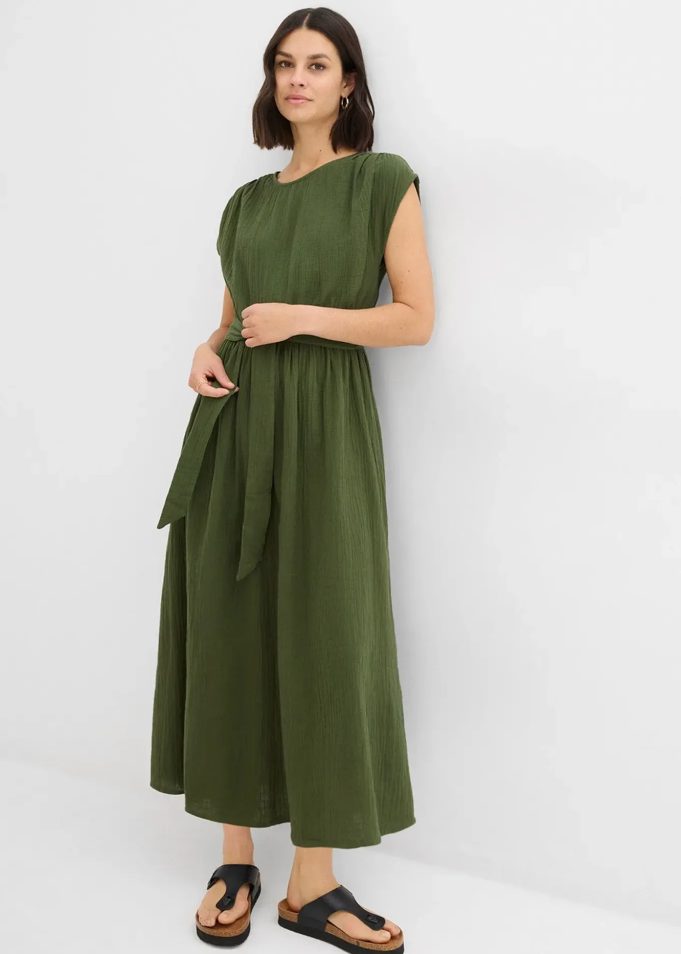 Robe midi 100% coton