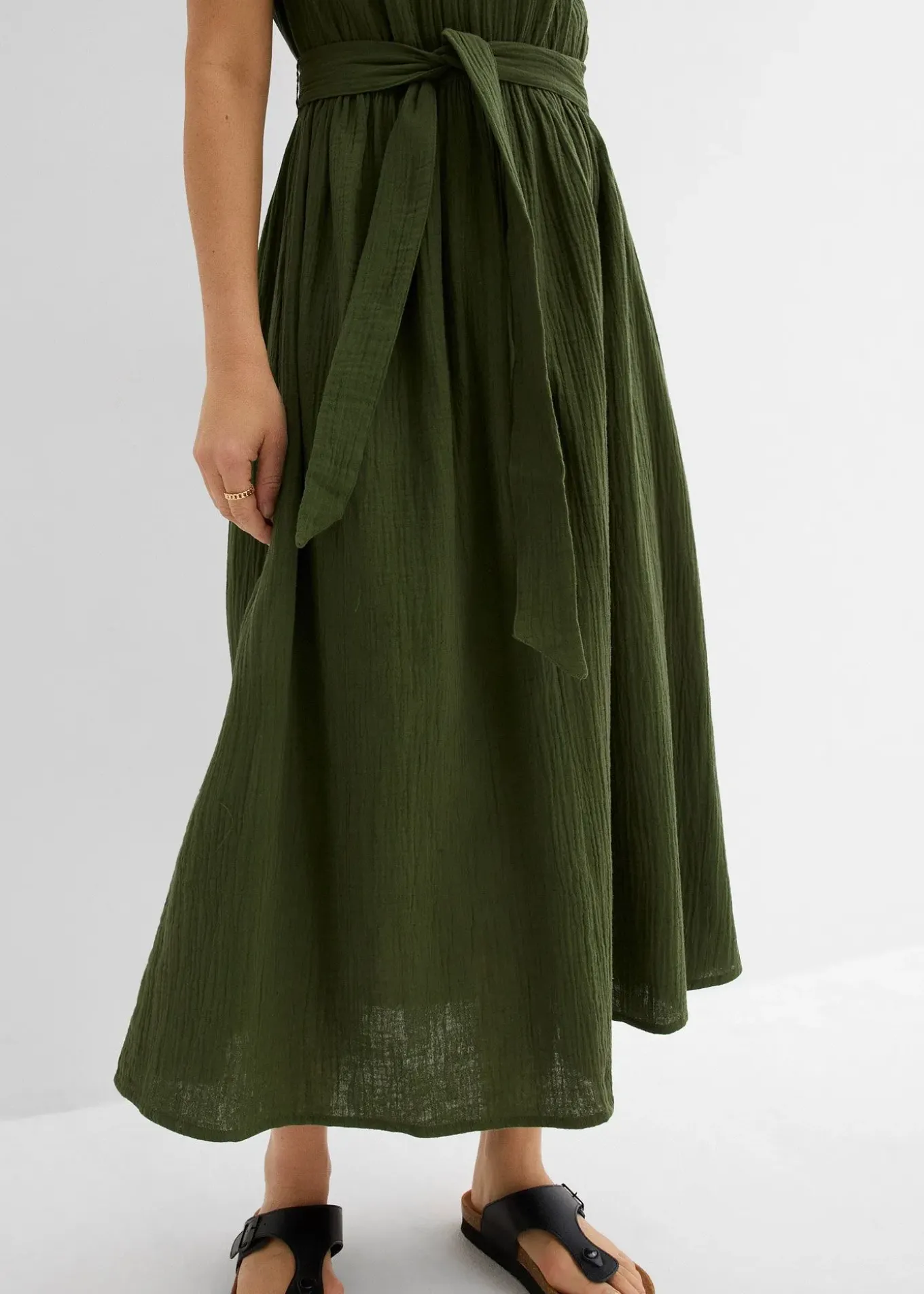 Robe midi 100% coton