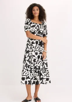 Robe midi 100% coton