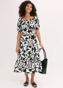 Robe midi 100% coton