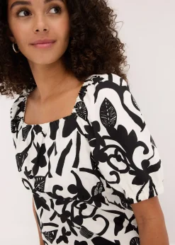 Robe midi 100% coton