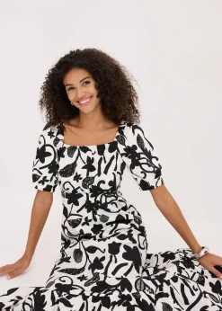 Robe midi 100% coton