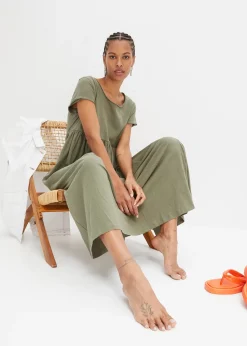 Robe midi 100% coton