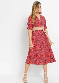 Robe midi 100% viscose