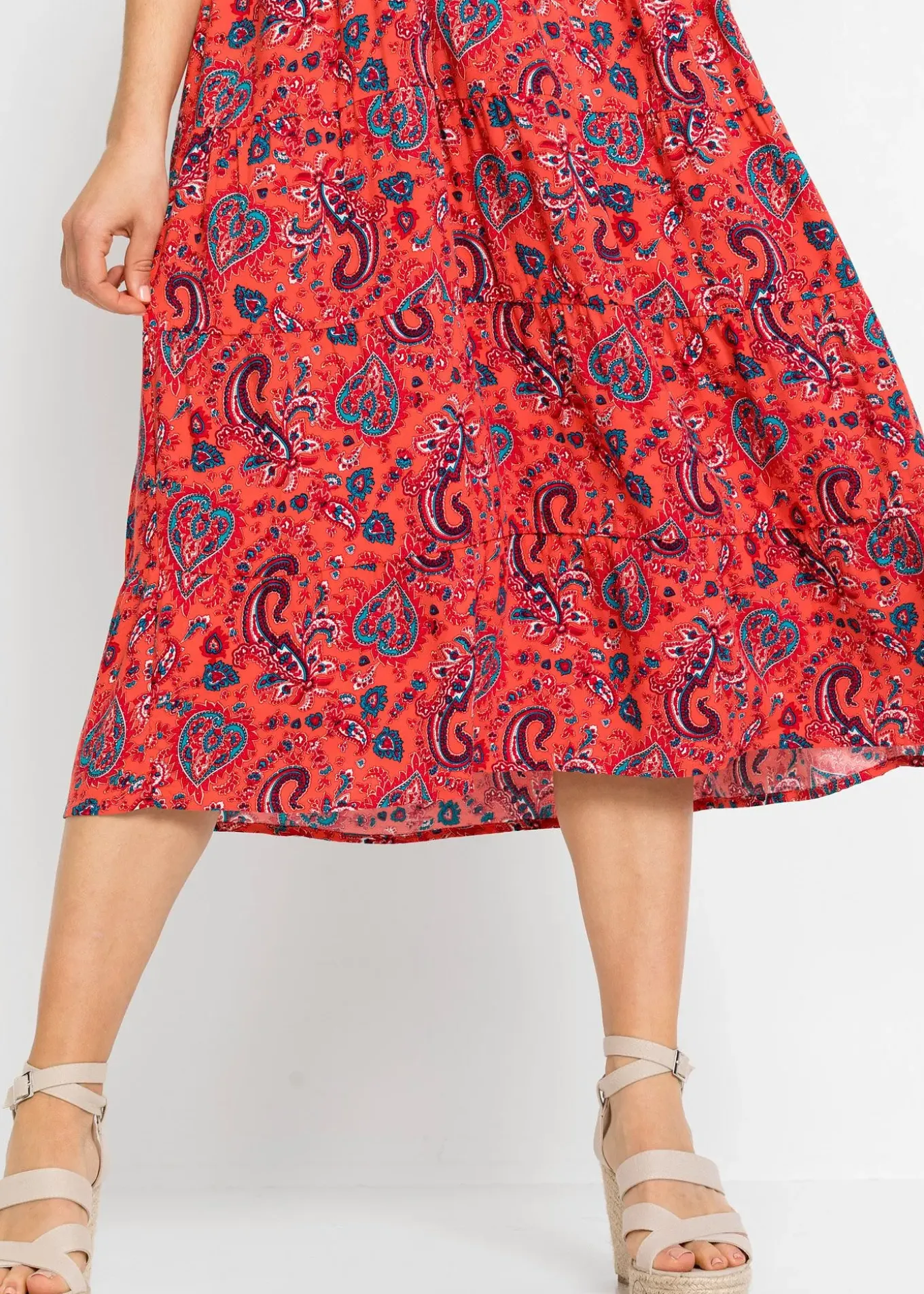 Robe midi 100% viscose