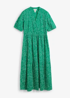 Robe midi ample, 100% coton