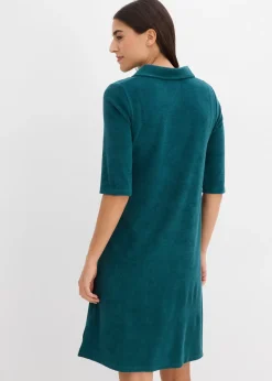 Robe midi avec col polo