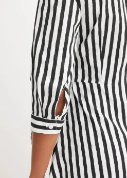 Robe midi avec lien à nouer