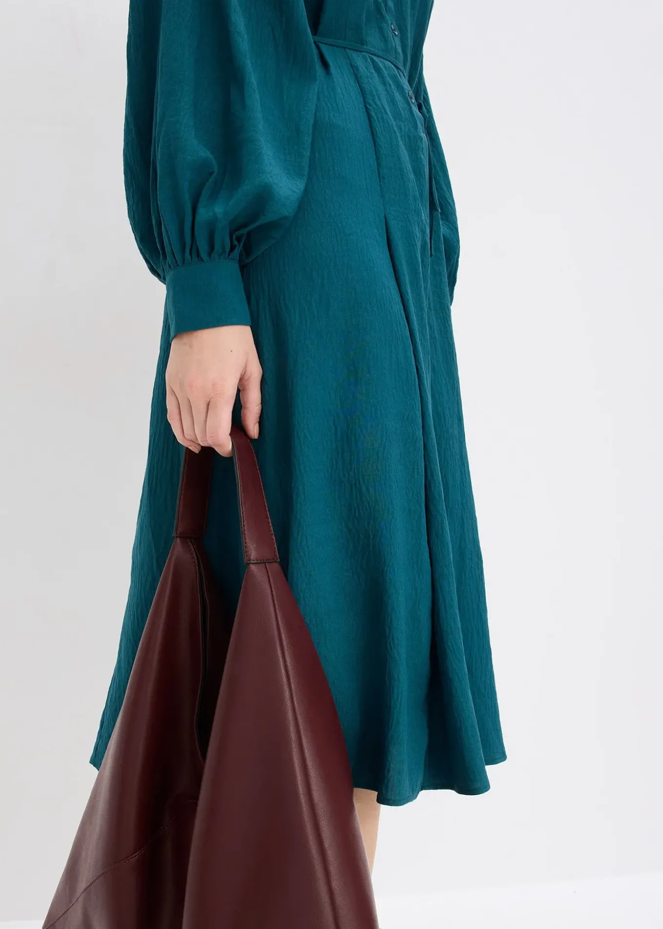 Robe midi avec perles