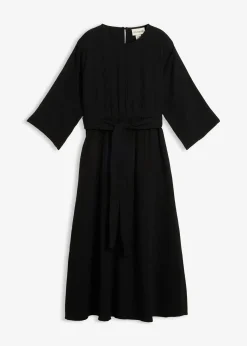 Robe midi en coton doux