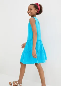 Robe midi en gaze de coton légère