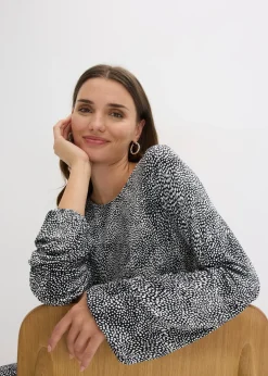 Robe midi en jersey viscose extensible