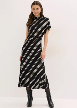 Robe midi en matière douce