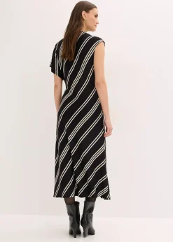 Robe midi en matière douce