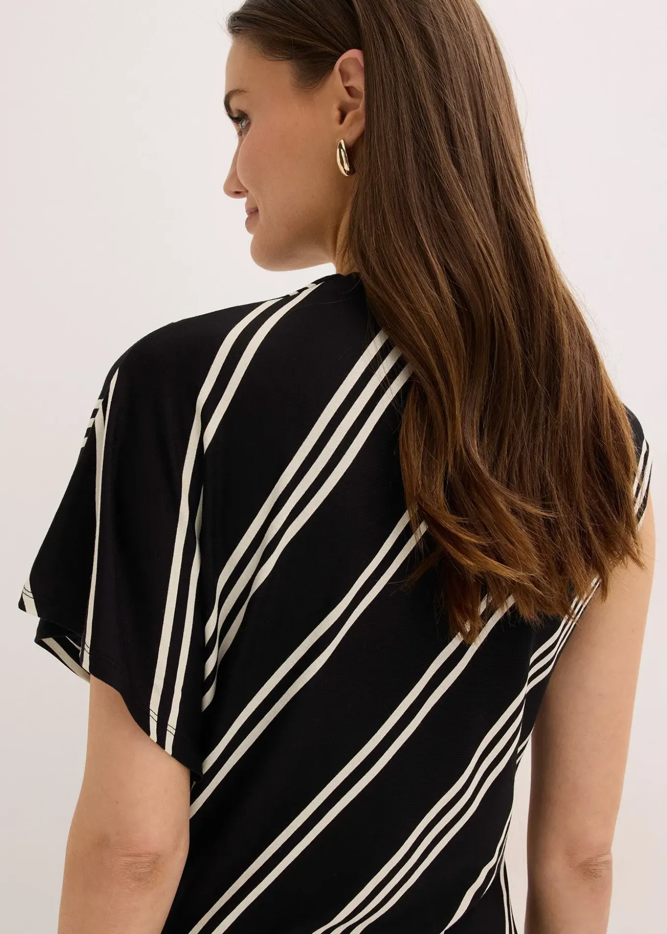 Robe midi en matière douce