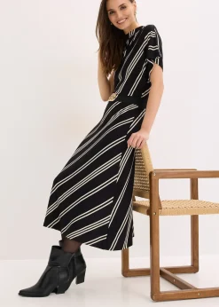 Robe midi en matière douce
