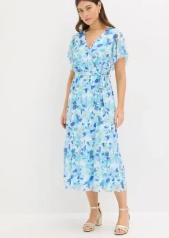 Robe midi en mesh doux