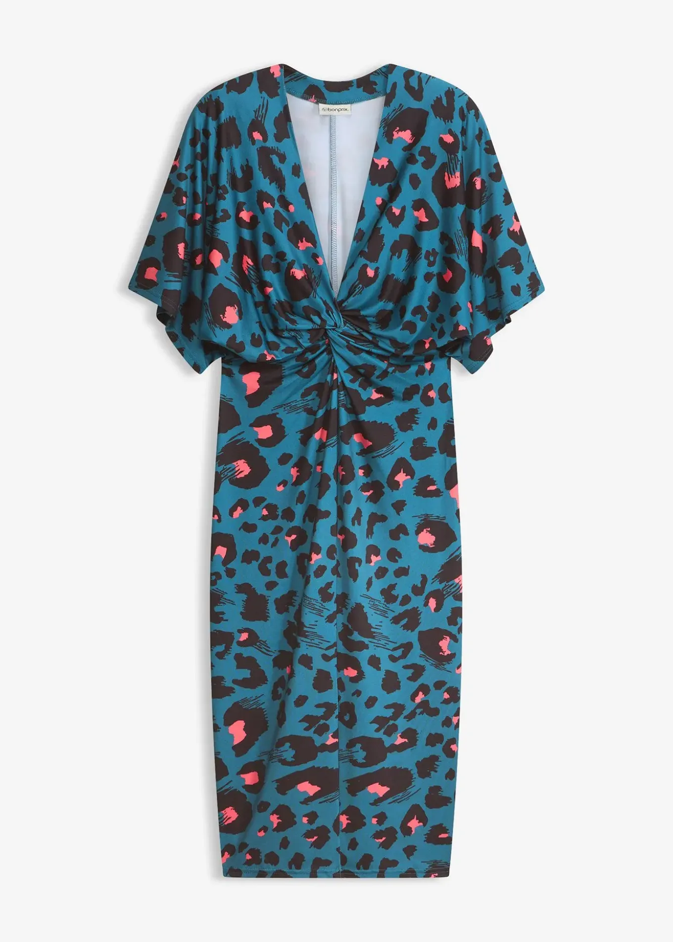 Robe midi en mesh près du corps