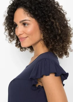 Robe midi en viscose