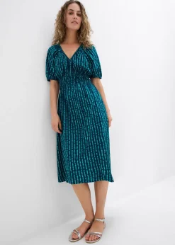 Robe midi en viscose douce