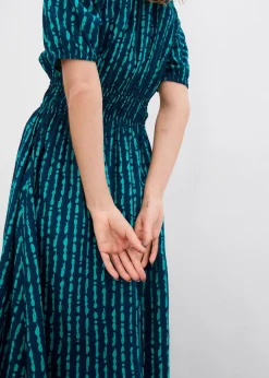 Robe midi en viscose douce