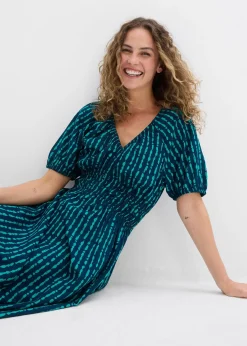 Robe midi en viscose douce