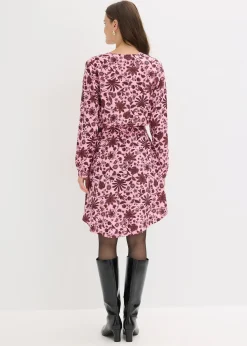 Robe midi en viscose fluide