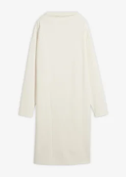 Robe midi en viscose mélangée