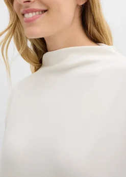 Robe midi en viscose mélangée