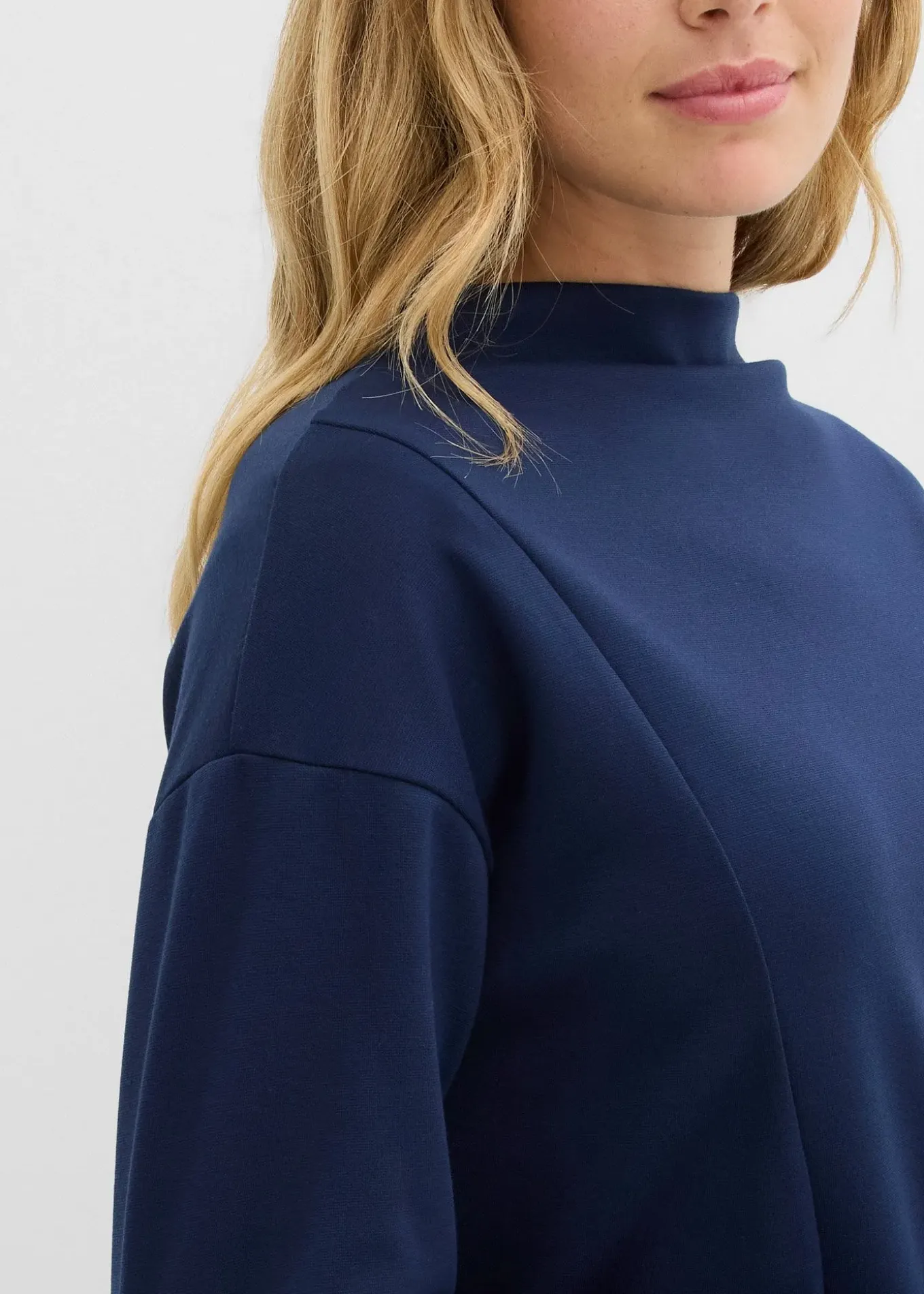 Robe midi en viscose mélangée