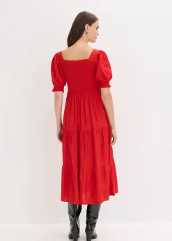 Robe midi imprimée